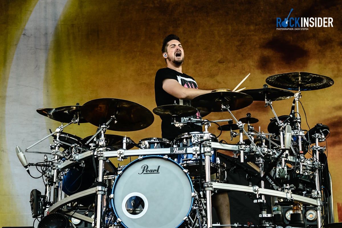 Chicago Open Air. ChiOpenAir BreakingBenjamin 1522.